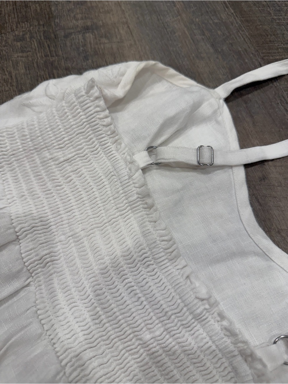 Tommy Bahama White Linen Maxi Dress Size S Coastal Cottagecore Beach Boho - Picture 5 of 9
